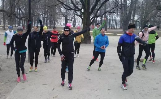 Mroźny trening z Karoliną Jarzyńską [ZDJĘCIA] - 7